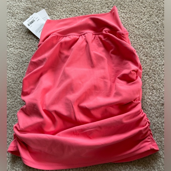 NWT Athleta Transcend Skort with Hidden Pockets Coral Petal - Picture 11 of 14